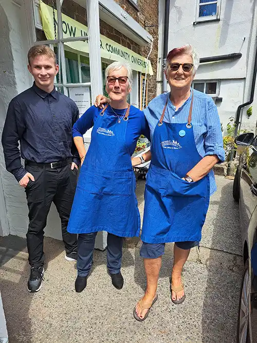 Volunteering at Harbertonford Village shop